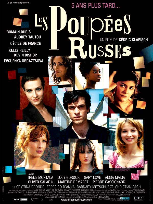 Affiche. Les Poupées Russes, film de Cédric Klapisch. 2017-07-07